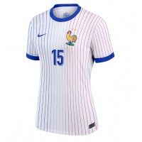 Camiseta Francia Marcus Thuram #15 Visitante Equipación para mujer Eurocopa 2024 manga corta